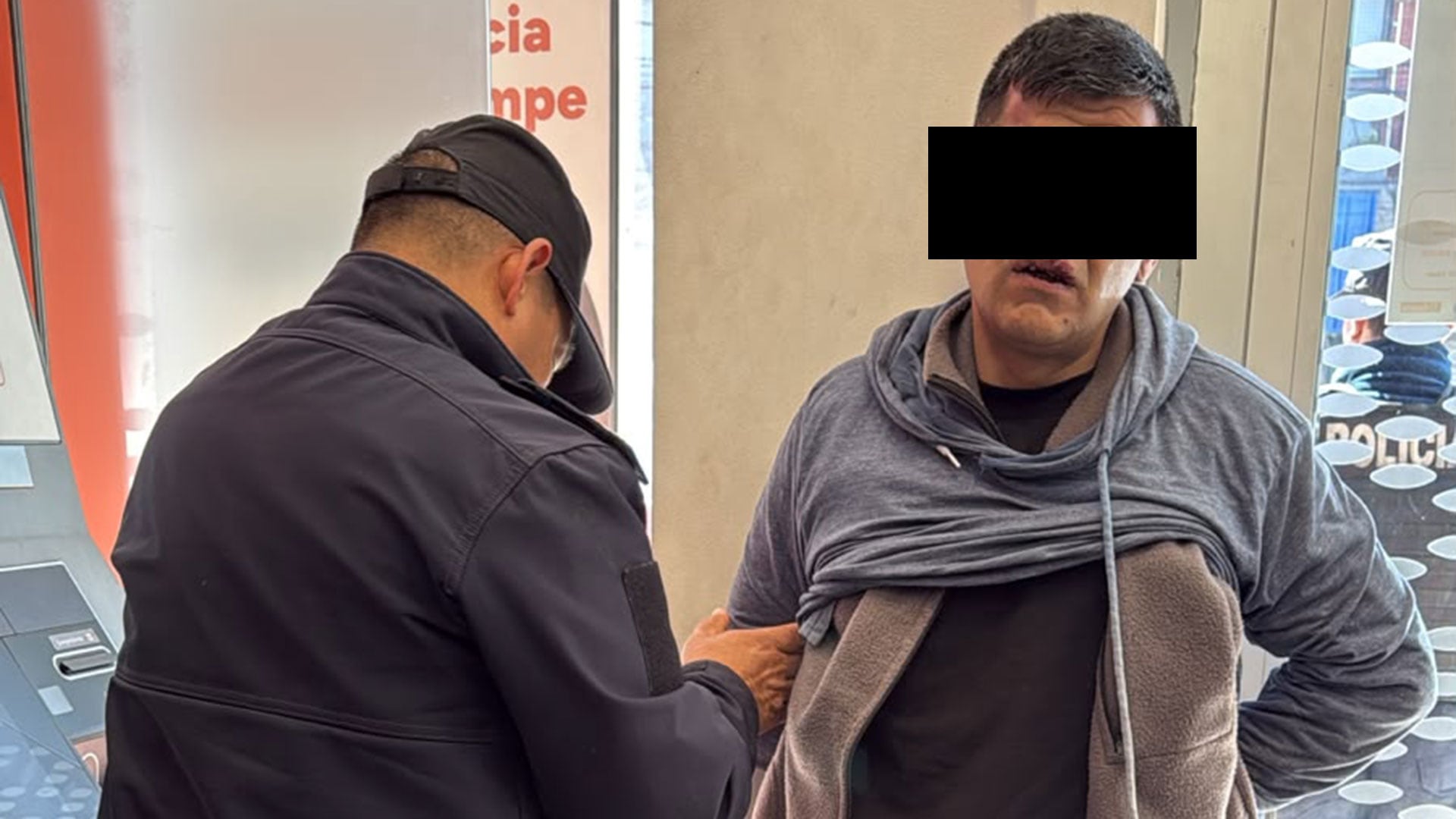 El detenido