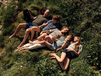 La tierna imagen familiar del príncipe Guillermo y Kate Middleton con sus hijos (Instagram)