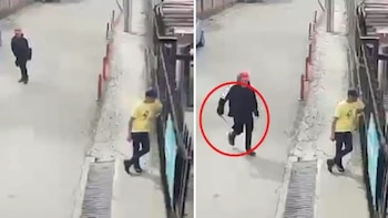 Josué Cubillos García, 24 anos, o suposto agressor, morreu no local após o confronto - crédito Captura de vídeo RCN News