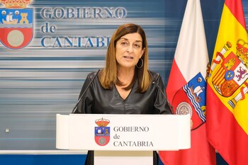 16/11/2023 . La presidenta del Gobierno de Cantabria, María José Sáenz de Buruaga, realiza declaraciones sobre la investidura del presidente del Gobierno de España, Pedro Sánchez.
POLITICA ESPAÑA EUROPA CANTABRIA
GOBIERNO