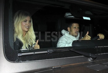 Wanda Nara se mostró con Martín Migueles el día que salió su divorcio de Mauro Icardi