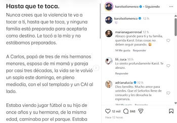 La influencer y activista compartió