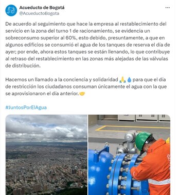 A través de su cuenta