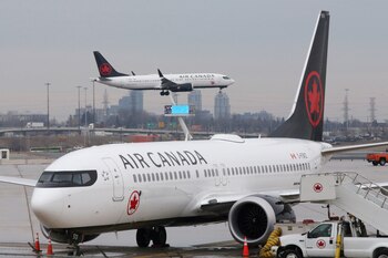 Air Canada Boeing 737 MAX 8. REUTERS/Chris Helgren/File Photo