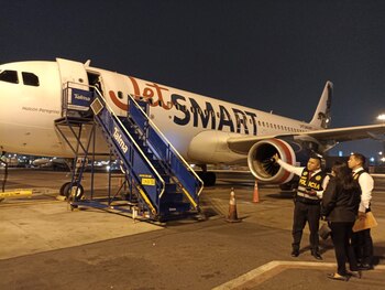 Avión en el que falleció