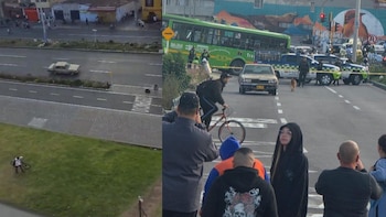 Vehículo abandonado provocó caos en Suba, Bogotá: grupo antiexplosivos estuvo en la zona