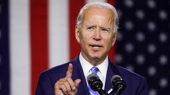 Joe Biden, candidato demócrata a