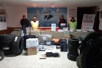 En uno de los allanamientos