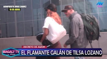 De los besos a la ‘friendzone’: quién es el hombre que acompaña a Tilsa Lozano. Captura: Magaly TV La Firme.