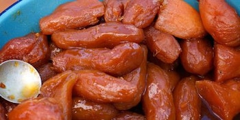 El dulce de camote es