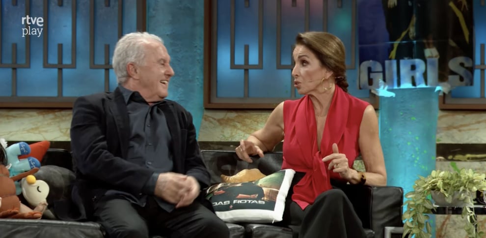 Víctor Manuel y Ana Belén en 'La Revuelta' (RTVE).