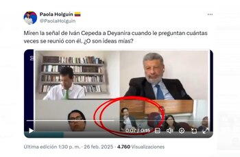 Paola Holguín cuestionó si el