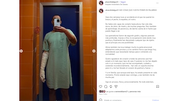 La publicación de Álvaro Hidalgo en Instagram.