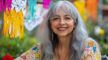 Las canas, un signo natural