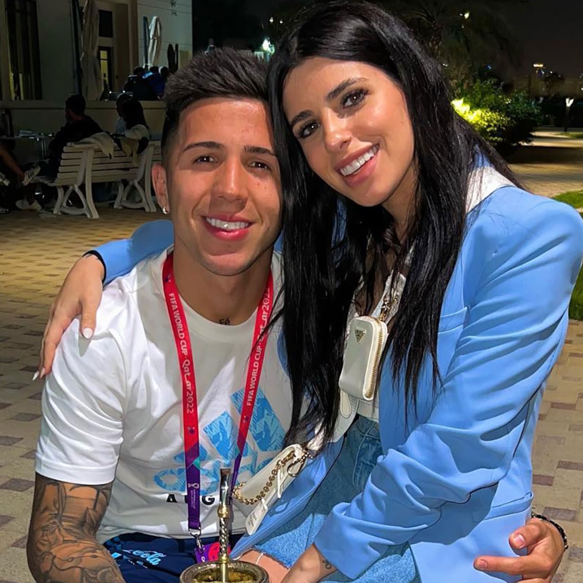 Valentina Cervantes y Enzo Fernández volvieron a apostar al amor: reconciliación y días en familia - Infobae