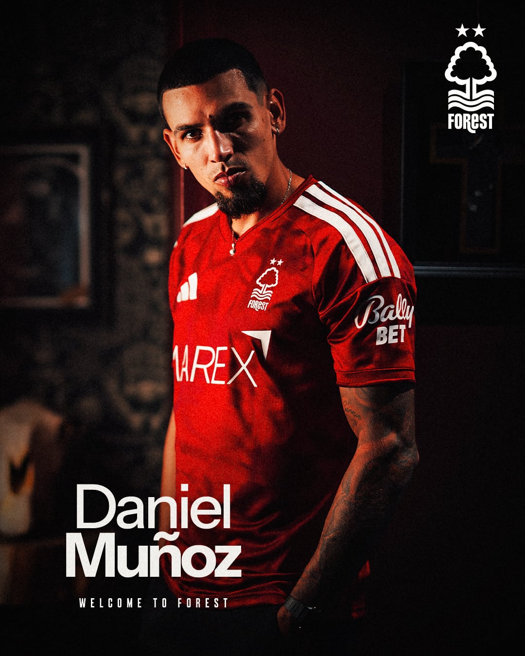 Nottingham Forest es el club de la ciudad de Nottingham, fundado en 1898 y campeón de la primera división de Inglaterra en 1977-1978 y de dos Copas de Europa - crédito Nottingham Forest