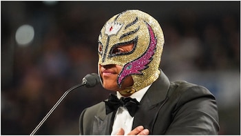 El luchador mexicano Rey Mysterio