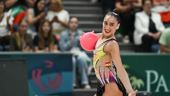 Daniela Picó y Alba Bautista, en el top 25 provisional del Mundial de rítmica tras hacer aro y pelota