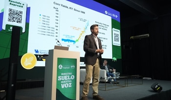 Chad Lee, investigador de la Universidad de Kentucky, EE.UU.