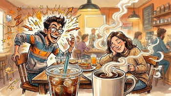 Lo que ocurre en el cuerpo al elegir café frío o caliente en el desayuno, según especialistas
