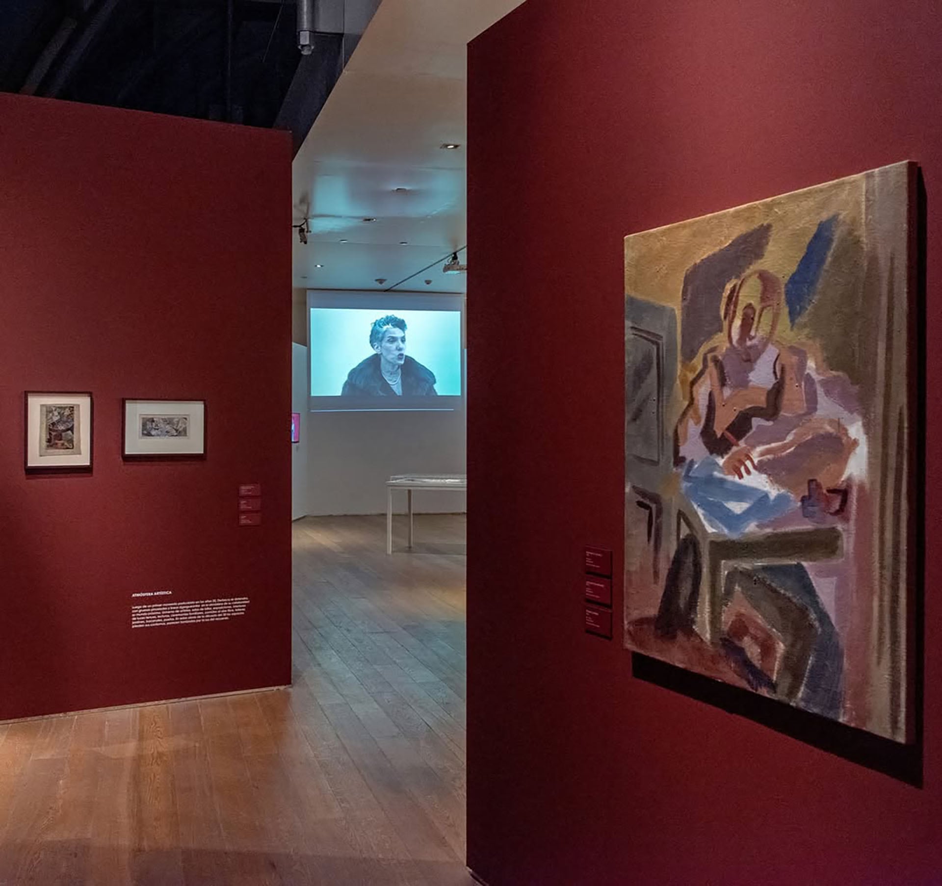 El recorrido vital de Derbecq se inicia en el ambiente bohemio de la París de los años cincuenta