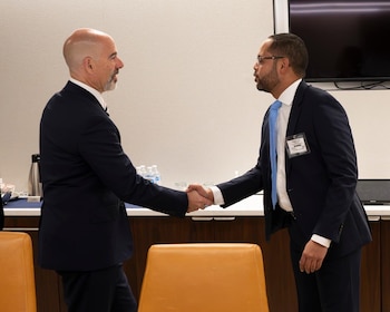Durante el encuentro se abordó el intercambio de información de inteligencia entre ambos países. Las autoridades analizaron mecanismos para fortalecer las capacidades operativas de investigación. (Foto: Ministerio Público)