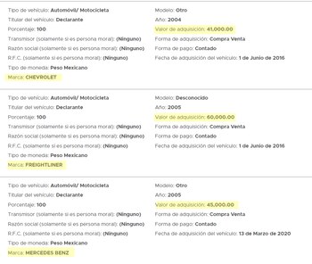 Más autos en la colección