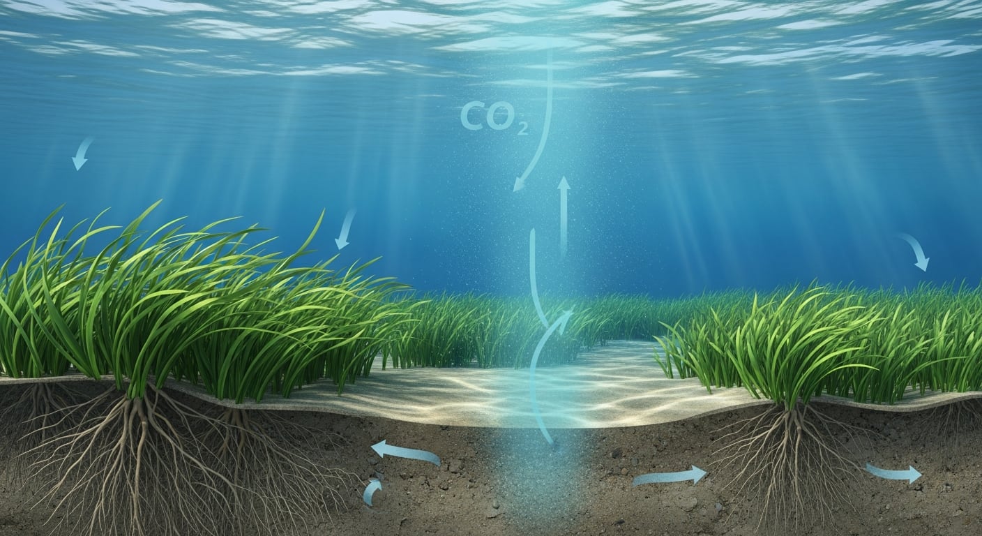 El modelo ecológico probado en isla Catalina actúa como referencia mundial para replicar la restauración de pastos marinos frente al cambio climático (Imagen Ilustrativa Infobae)