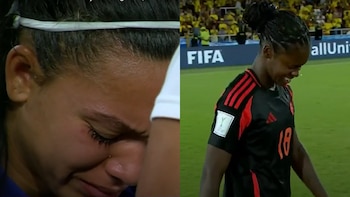 Linda Caicedo y Luisa Agudelo