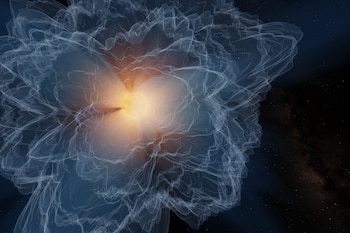 En esta imagen artística se