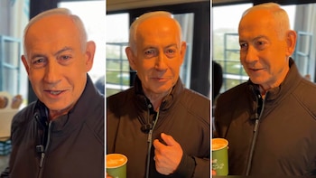 Benjamin Netanyahu publicó un video