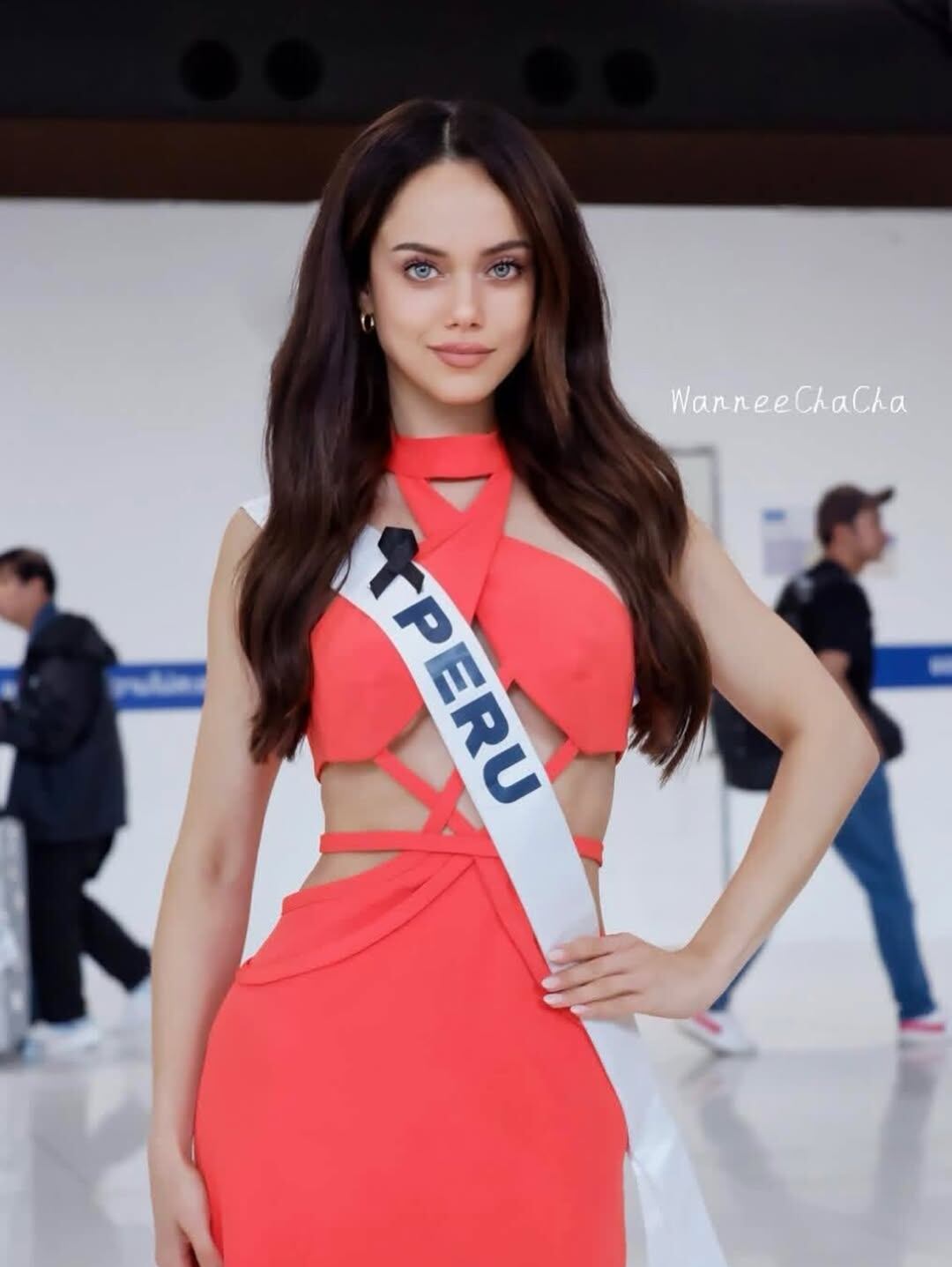 Karla Bacigalupo reaparece radiante en ‘Miss Universo 2025’