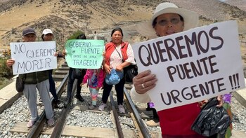 Arequipa - Puente ferrocarrilero de Tingo Grande - Perú 1 de febrero