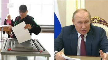 El jefe del régimen de