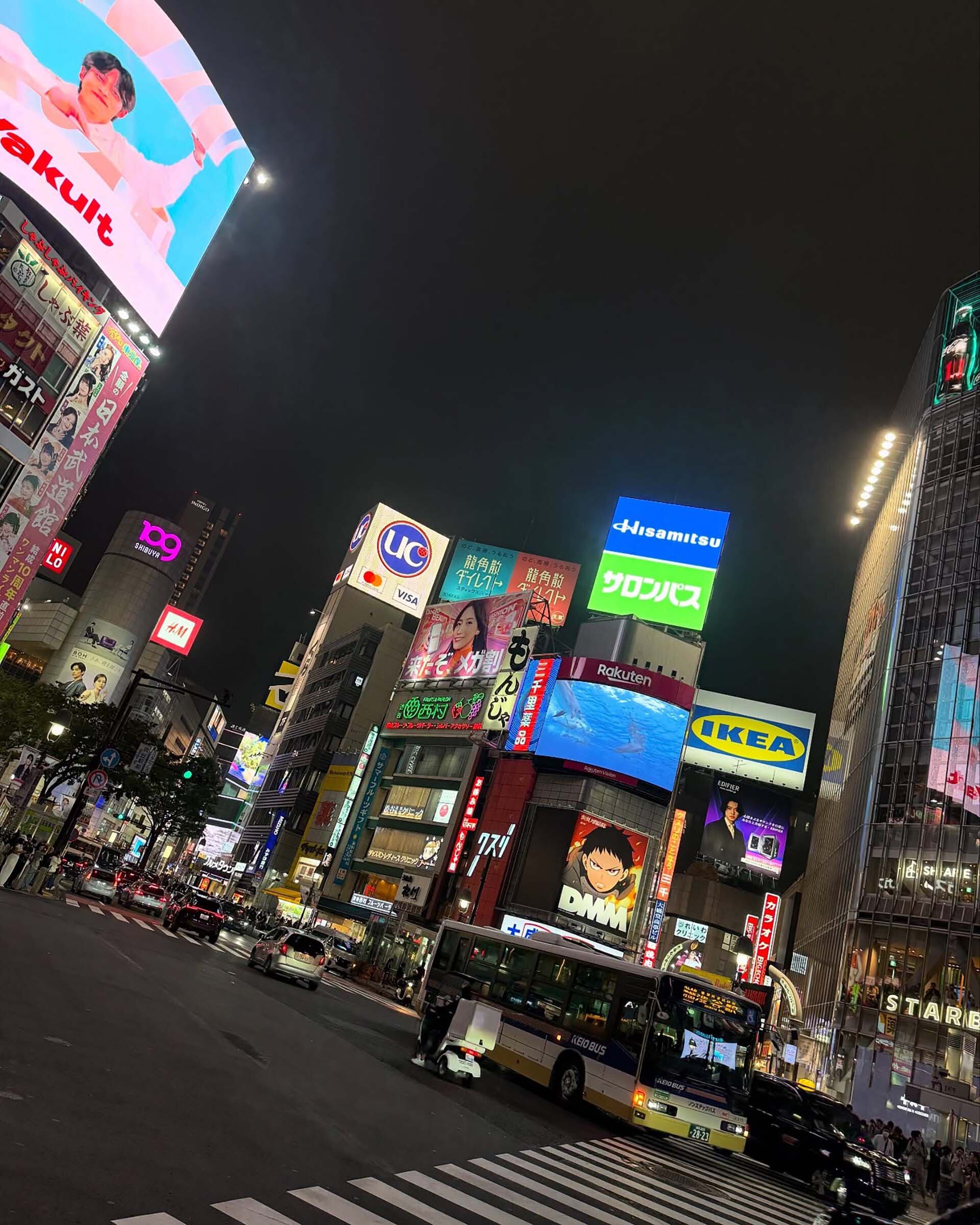 La majestuosidad de Tokio, a los pies de Garnacho (Crédito: @garnacho7)