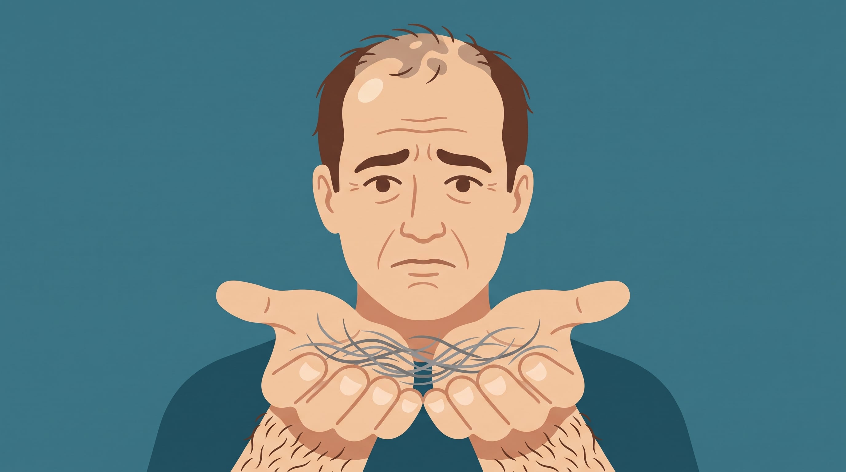 La caída del pelo puede responder a una combinación de genética, estrés, cambios hormonales, enfermedades, prácticas agresivas y deficiencias nutricionales (Imagen Ilustrativa Infobae)