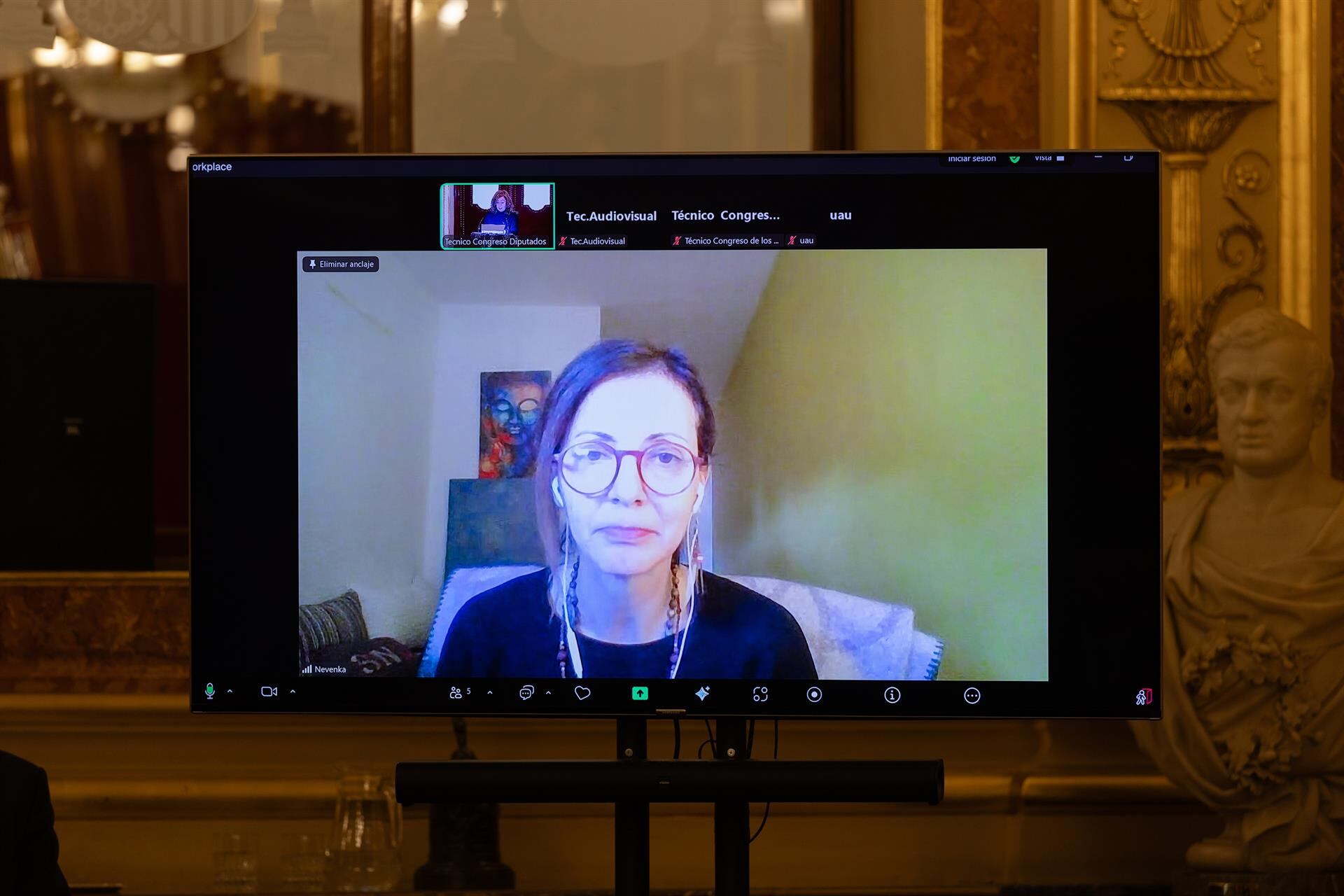 Nevenka Fernández en el Congreso: «Todavía, pelear contra la violencia requiere de nuestra valentía»