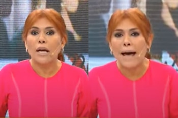 Magaly criticó a jugadores de la 'Blanquirroja'. (Foto: Captura ATV)