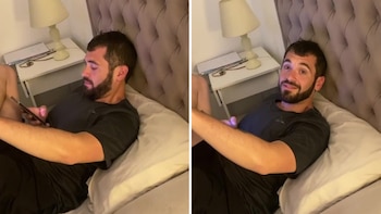 La respuesta del joven la