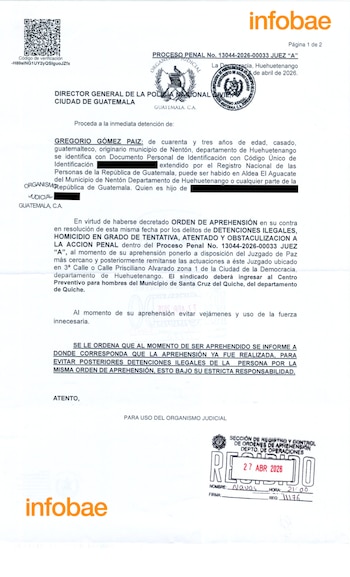 Las autoridades señalan a Gregorio Gómez Paiz como presunto cabecilla de una red transnacional que traslada armas desde Estados Unidos mediante encomiendas hacia Guatemala.