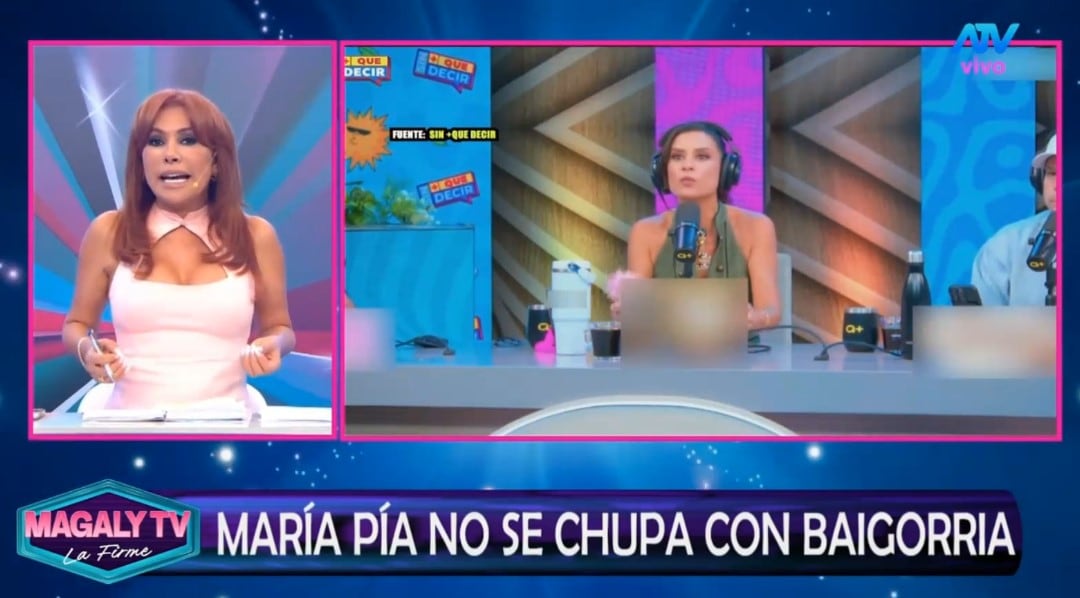 Magaly Medina lanza contundente reflexión sobre las críticas y respalda a María Pía Copello: “Esto no funciona de esta manera”. Captura: Magaly TV La Firme.
