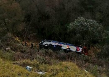 El percance se suscitó a