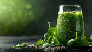 Las espinacas son ricas en