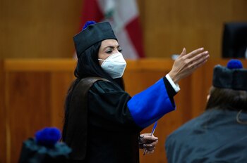 La procuradora adjunta de la República Dominicana, Yeni Berenice Reynoso, en una fotografía de archivo. EFE/Orlando Barría