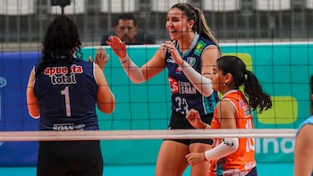 Fernanda Maida elogió a Liana Torres y destacó su crecimiento en el voleibol.