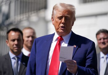 Trump anunció una tregua de