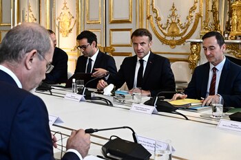 El presidente de Francia, Emmanuel