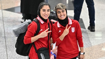 La selección femenina de Irán