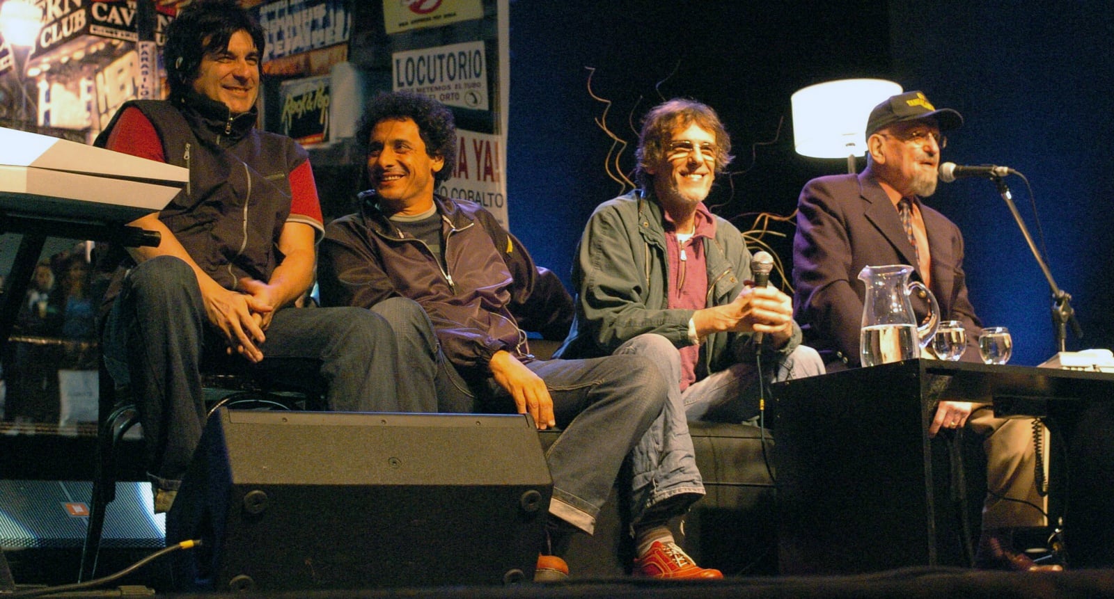 Admirado por los ídolos: Julio celebró sus 90 años junto a Luis Alberto Spinetta, Ricardo Mollo y Diego Arnedo