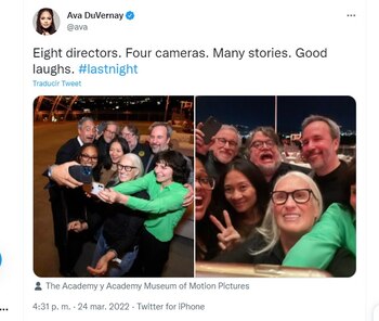 Ava DuVernay fue quien compartió